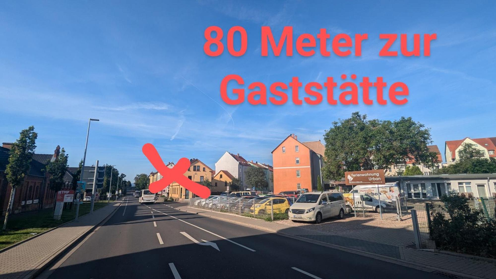 Fewo Urban Gotha-Apartment Friedenstein- Am Schlosspark- Parken An Der Der Tuer- Barrierefrei, 900 Meter Zum Bahnhof - Wallbox Esterno foto