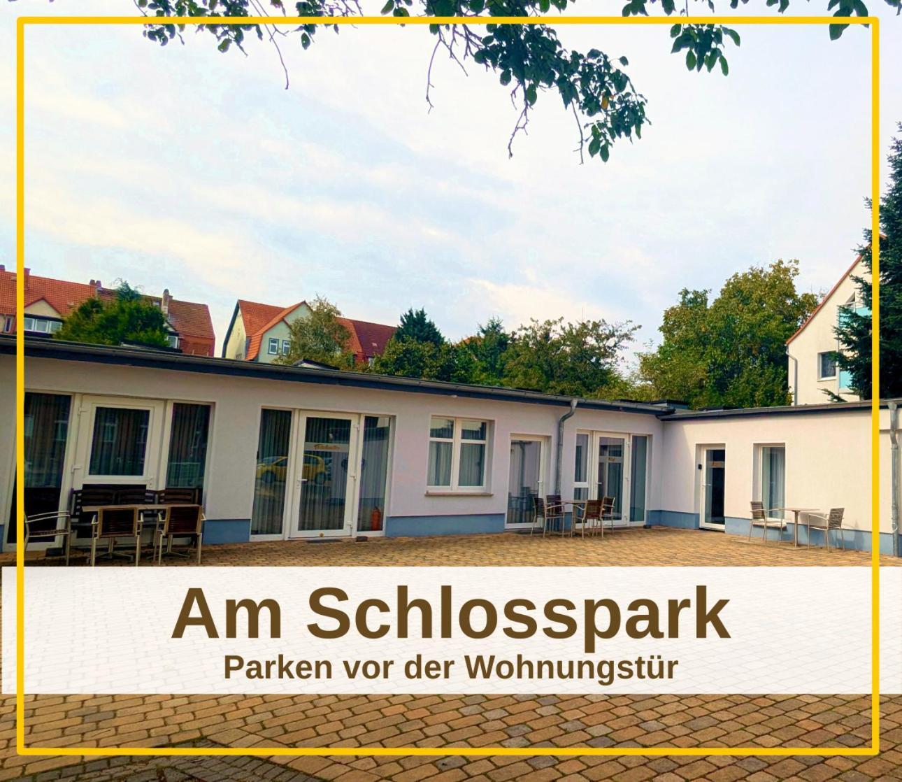Fewo Urban Gotha-Apartment Friedenstein- Am Schlosspark- Parken An Der Der Tuer- Barrierefrei, 900 Meter Zum Bahnhof - Wallbox Esterno foto